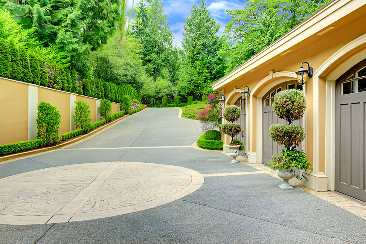 Concrete driveways