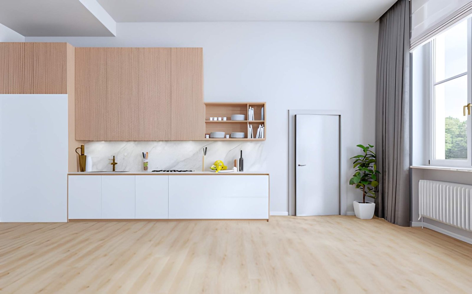 Wood flooring 