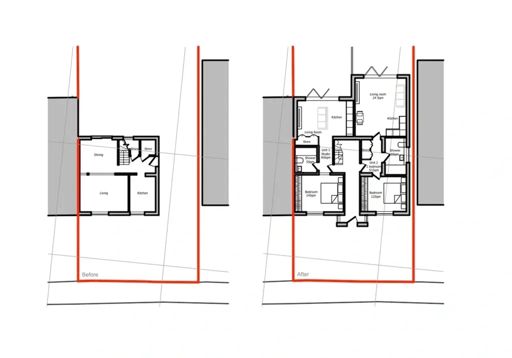 Existing and Approved Plans 