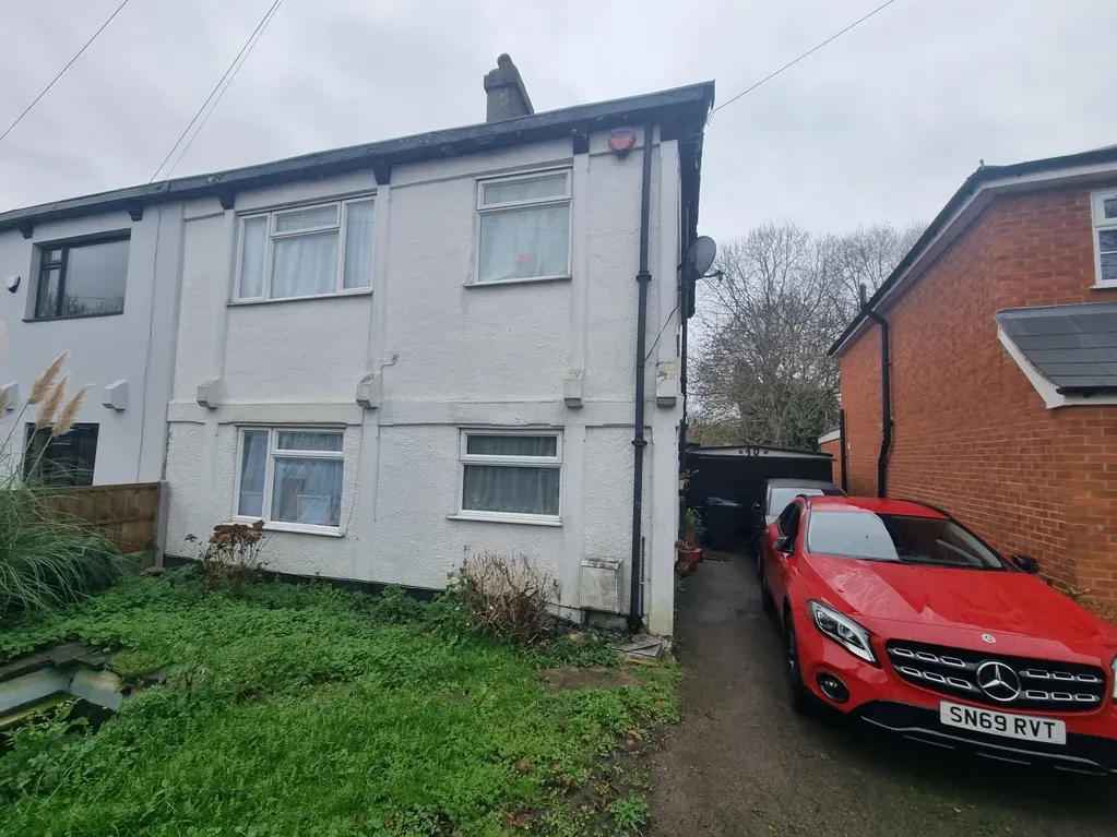 Rear of the property